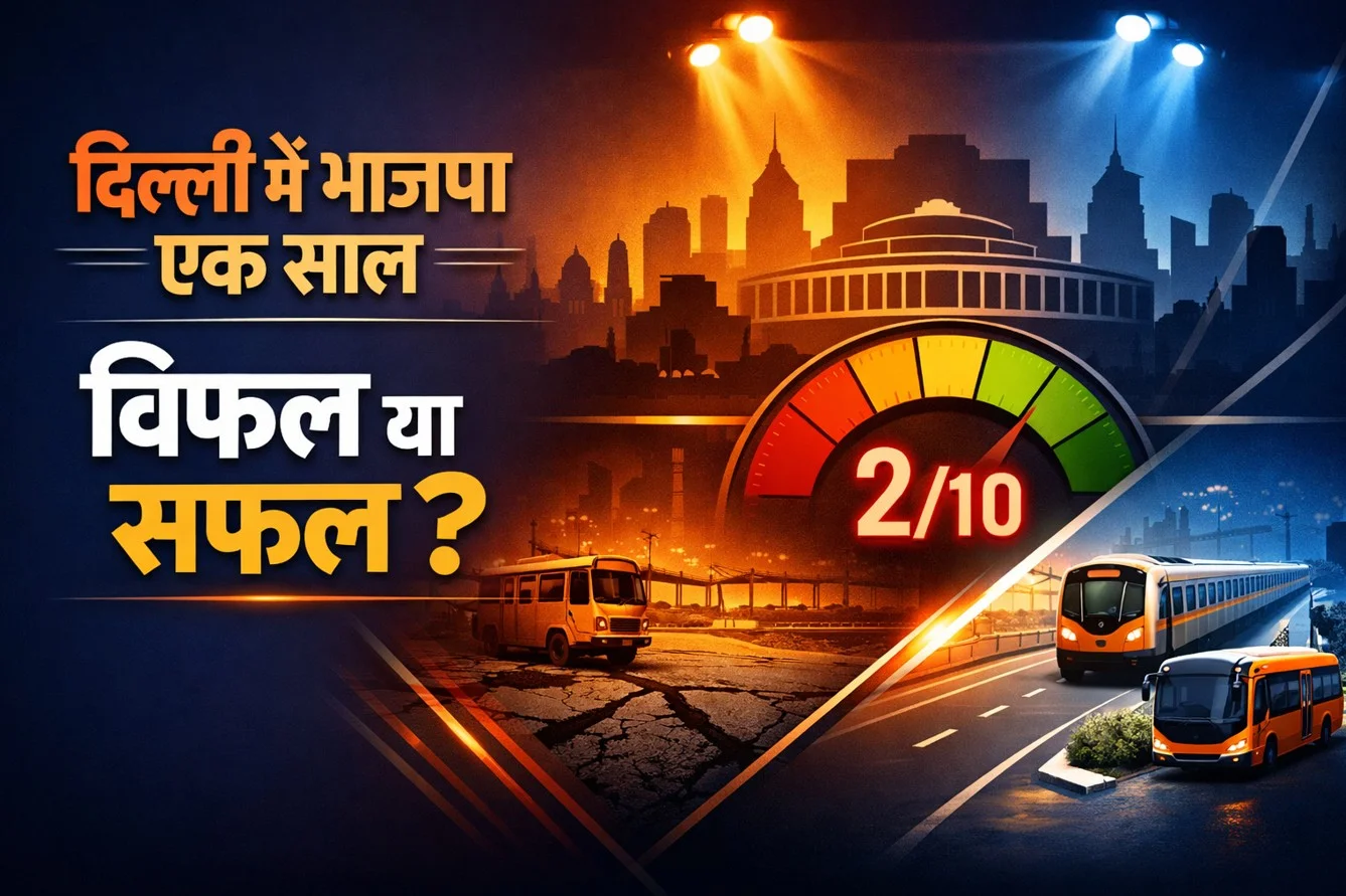 शीला - केजरीवाल के शासन के सामने भाजपा अब तक विफल !