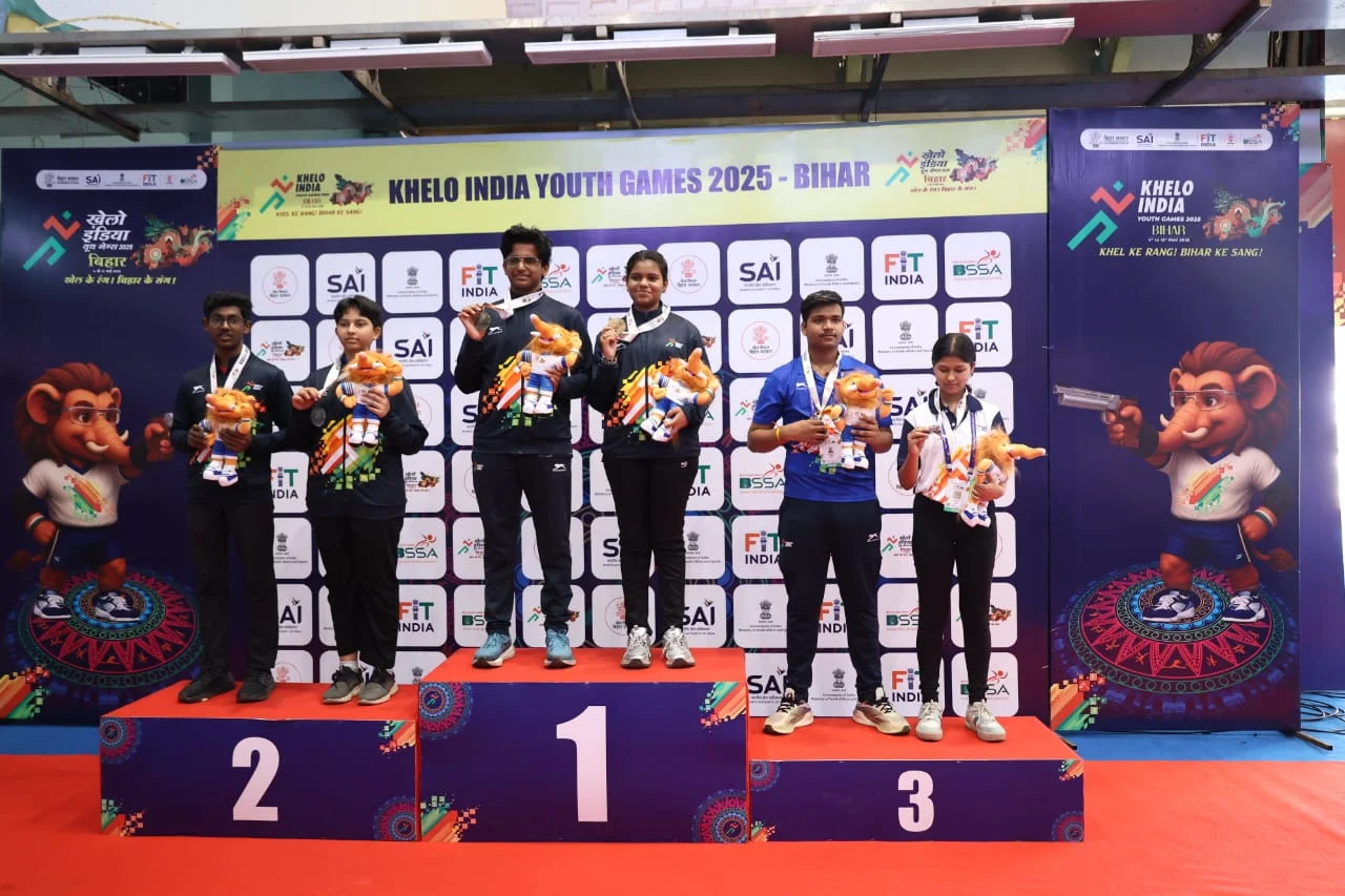 Khelo India Youth Games: दिव्या-रुद्र की जोड़ी ने रचा इतिहास: खेलो इंडिया 2025 में बिहार को मिला पहला मेडल