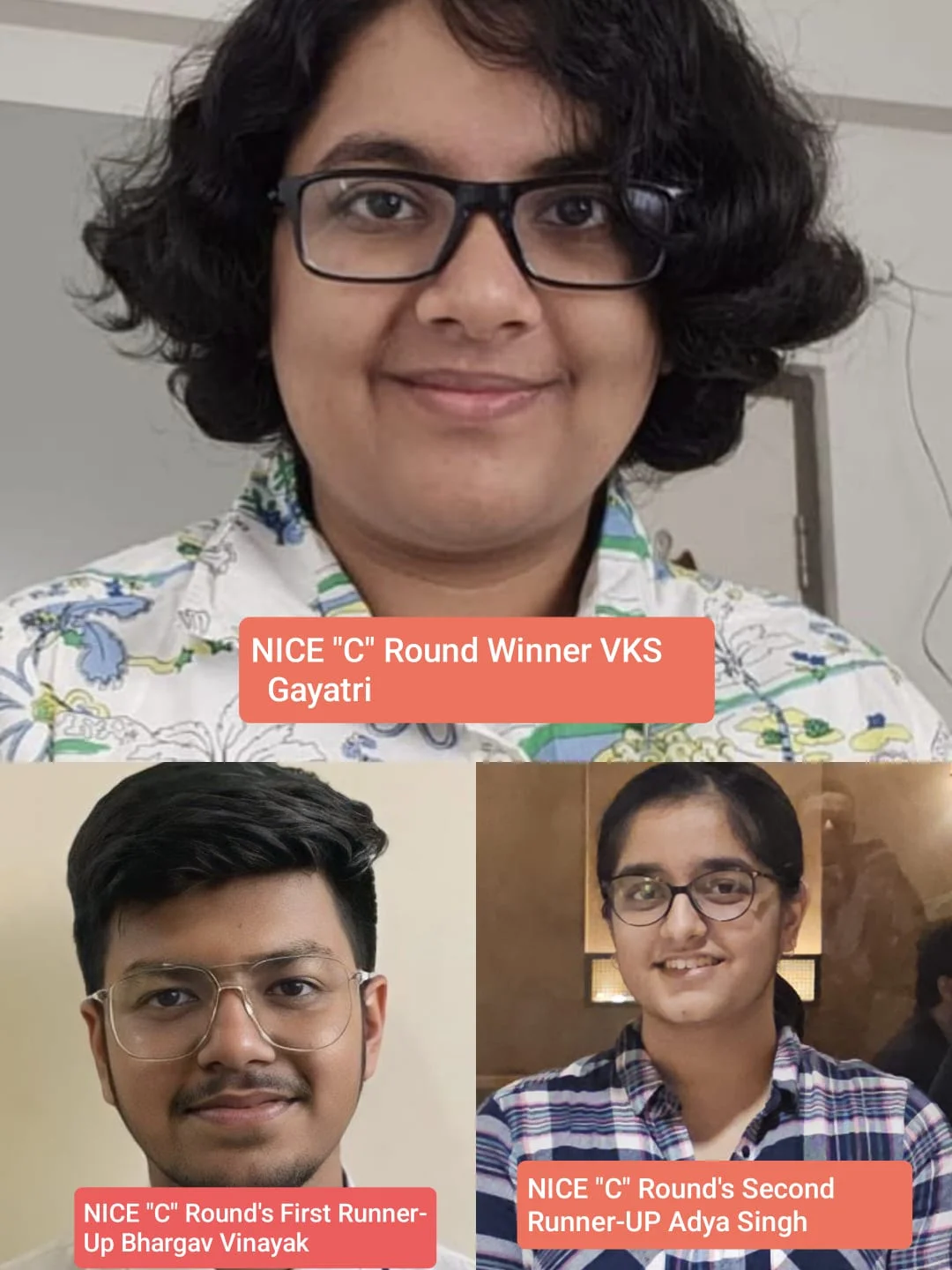NICE5 C-Round: 202BITS हैदराबाद की गायत्री ने मारी बाज़ी, पूर्व CCCC चैंपियनों की धमाकेदार वापसी!