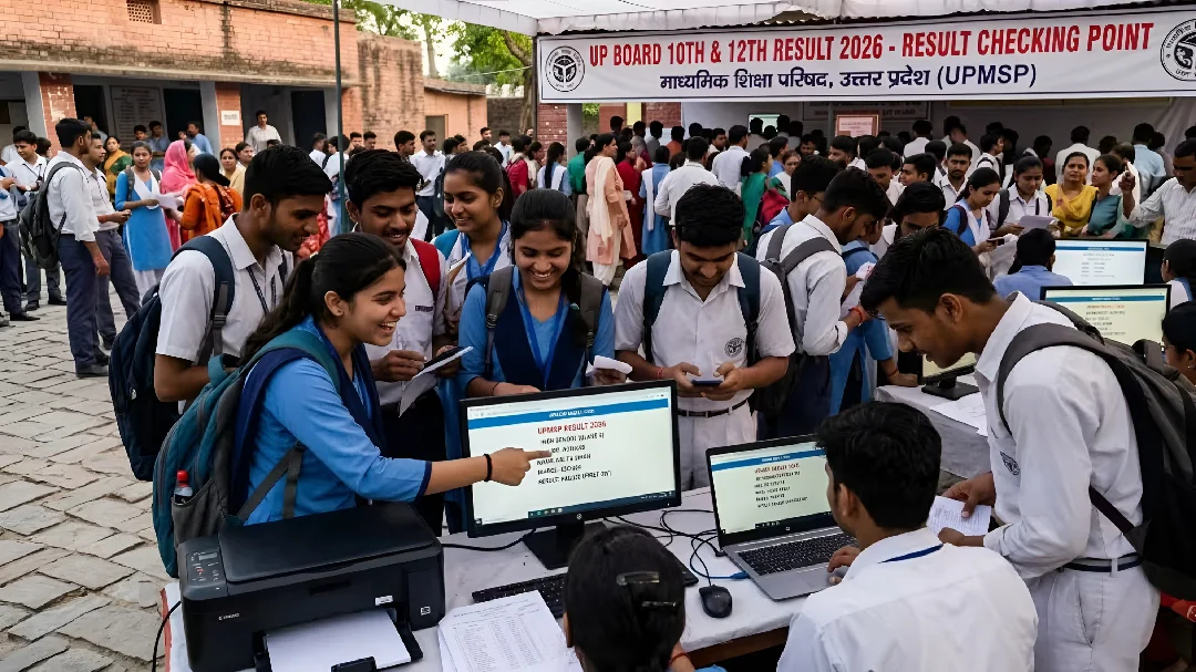 UP Board Result 2026: लाखों छात्रों का खत्म हुआ इंतजार! कल जारी होगा यूपी बोर्ड 10वीं और 12वीं का रिजल्ट, यहां मिलेगी डायरेक्ट लिंक<p style="cursor: text; box-sizing: border-box; margin: 0px; padding: 0px; counter-reset: list-1 0 list-2 0 list-3 0 list-4 0 list-5 0 list-6 0 list-7 0 list-8 0 list-9 0;"></p>