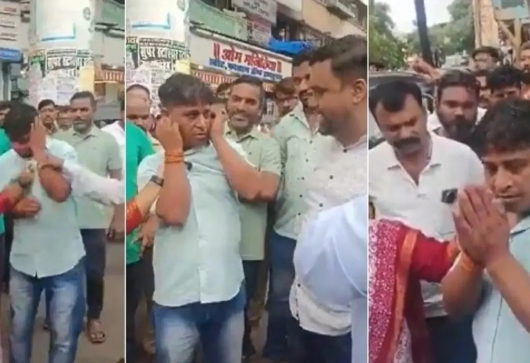 Maharashtra Crime News: “मराठी नहीं बोलूंगा” कहना पड़ा भारी, ऑटो ड्राइवर को MNS-शिवसेना UBT कार्यकर्ताओं ने सरेआम पीटा