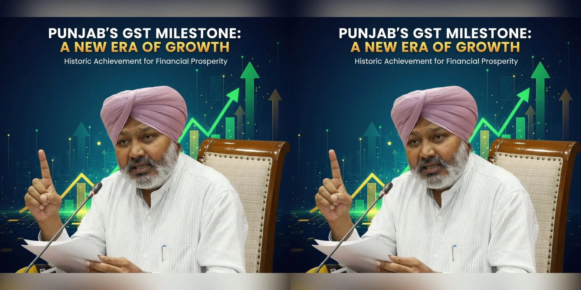पंजाब की आर्थिक उड़ान: मान सरकार के कुशल प्रबंधन से GST कलेक्शन में 22% की ऐतिहासिक बढ़ोतरी