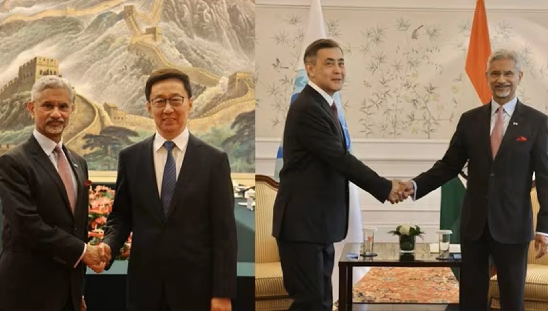 S Jaishankar China Visit: SCO समिट में चीन पहुंचे जयशंकर, रूस-ईरान के विदेश मंत्रियों से की अहम बातचीत; गलवान के बाद पहली चीन यात्रा