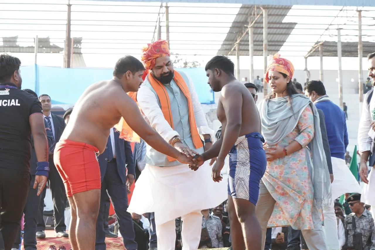 जमुई में ‘माटी का बल’ दंगल का शुभारंभ: उप मुख्यमंत्री सम्राट चौधरी ने किया उद्घाटन