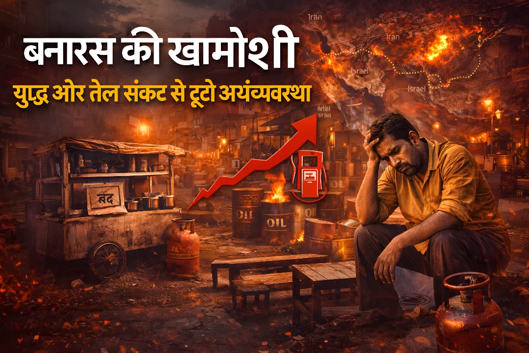 बनारस की ख़ामोशी: युद्ध और तेल संकट से टूटी अर्थव्यवस्था