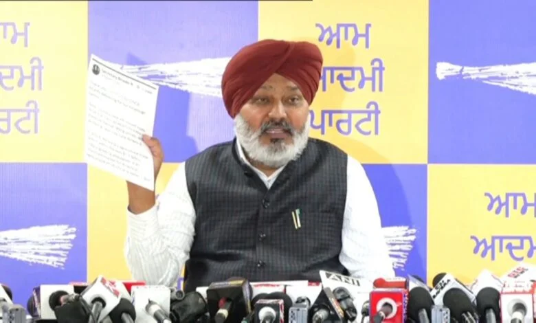 भाजपा की अमरीका-भारत डील पंजाब के किसानों को बर्बाद करने और भारत की कृषि को अमेरिका को बेचने की साज़िश है: हरपाल सिंह चीमा