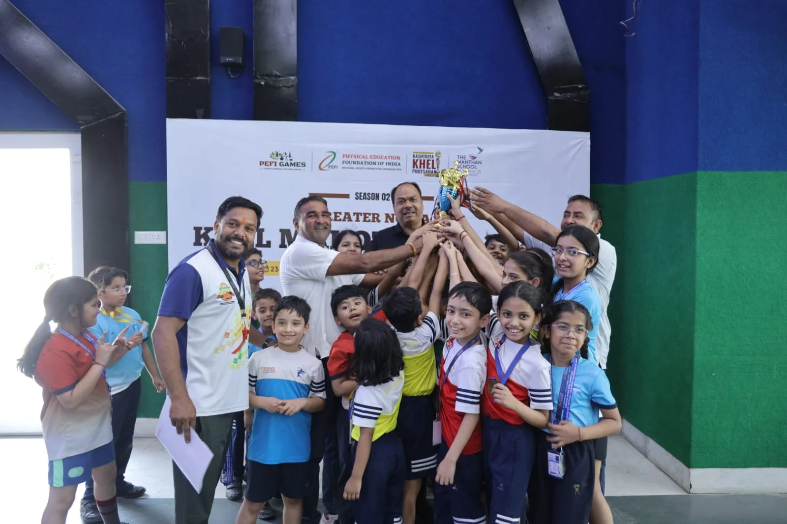 ग्रेटर नोएडा में 'पेफी खेल महोत्सव 2026' का आगाज: 500 से अधिक खिलाड़ियों ने दिखाया दम