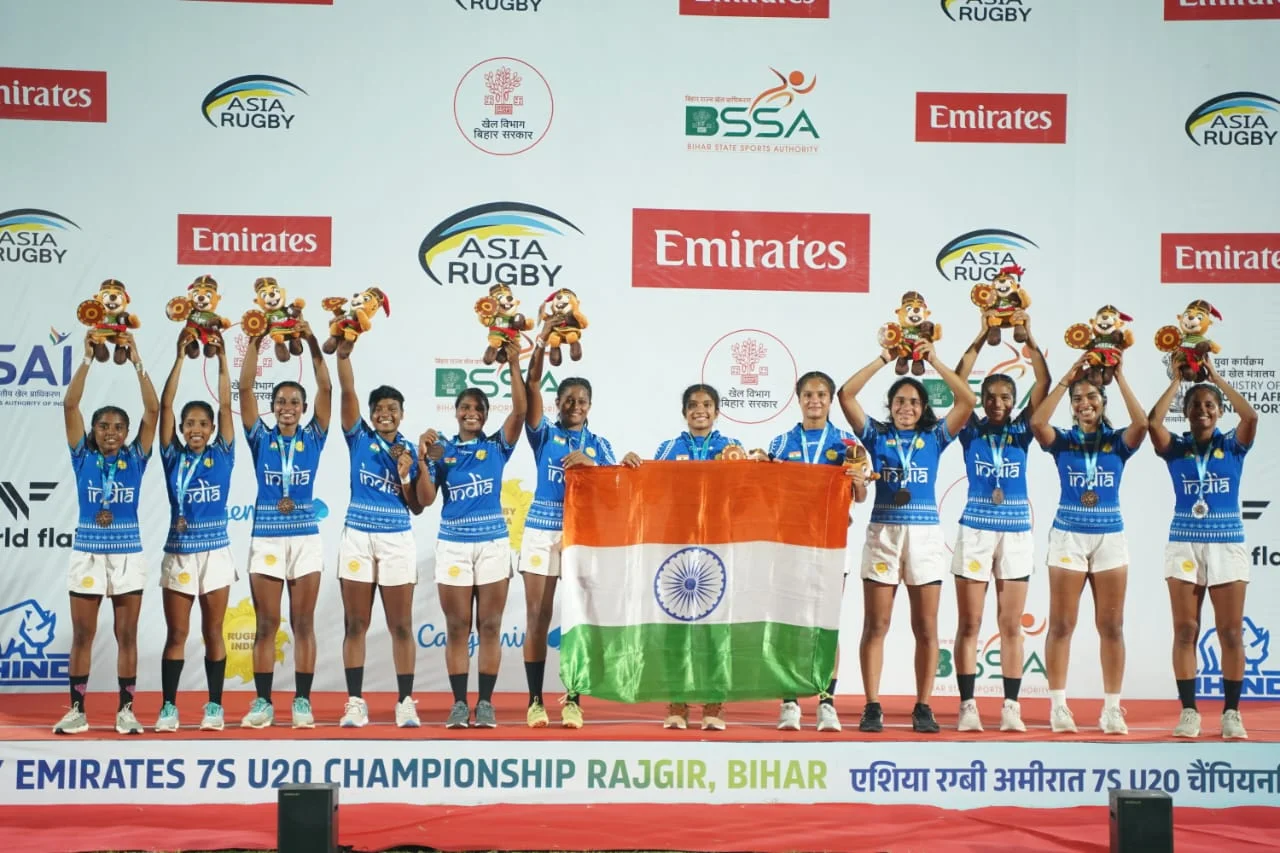 एशिया रग्बी U-20 में भारत की बेटियों का जलवा! उज्बेकिस्तान को हराकर जीता ऐतिहासिक कांस्य पदक