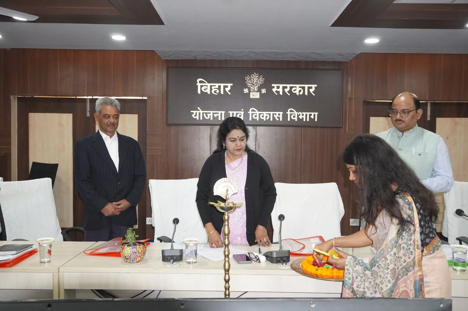 बिहार में आकांक्षी प्रखंड कार्यक्रम पर एक दिवसीय प्रशिक्षण कार्यशाला का आयोजन