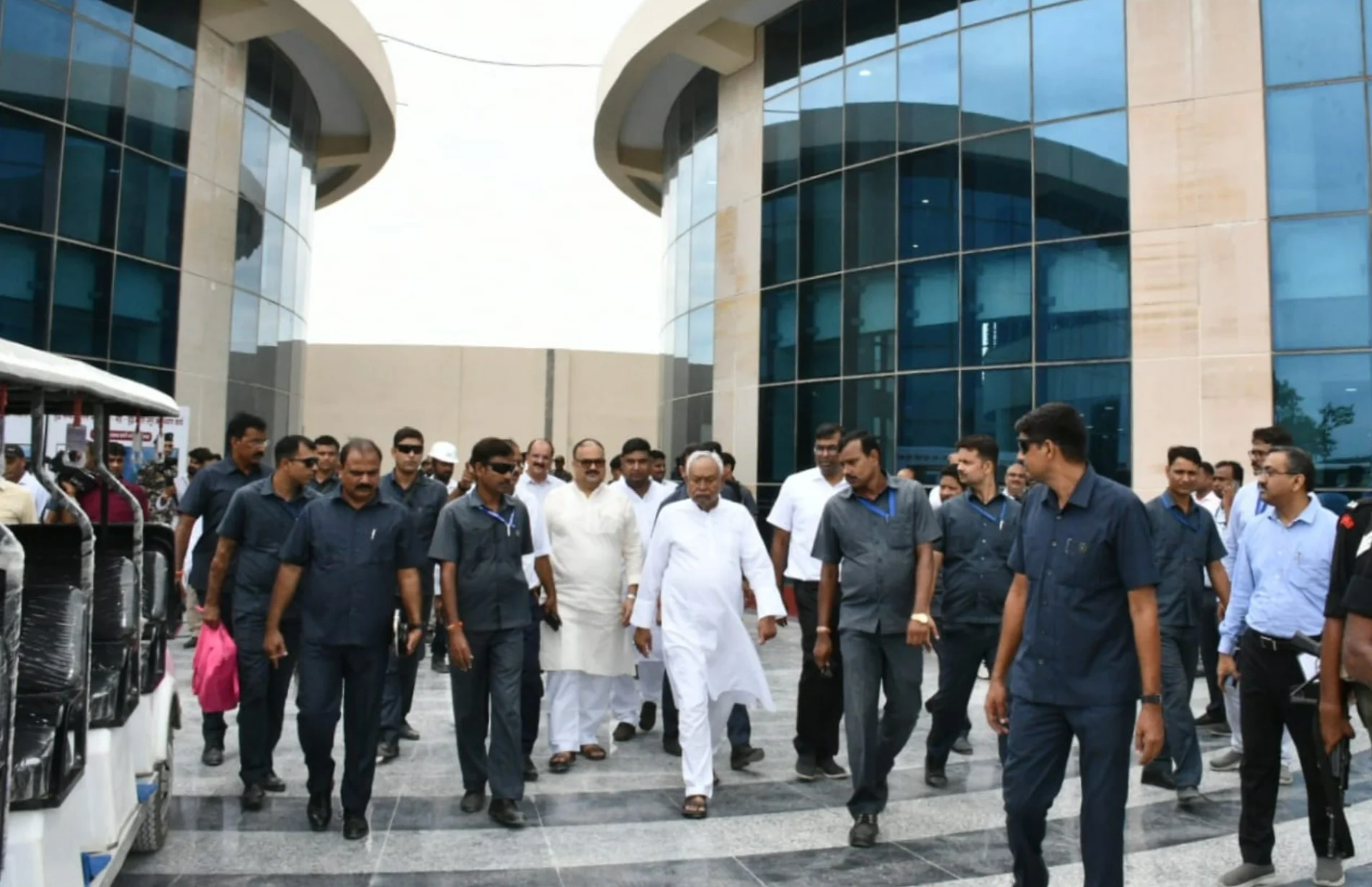 Vaishali Buddha Museum: CM नीतीश कुमार ने वैशाली में बुद्ध स्मृति स्तूप का निरीक्षण, एक माह में पूरा होगा भव्य निर्माण!