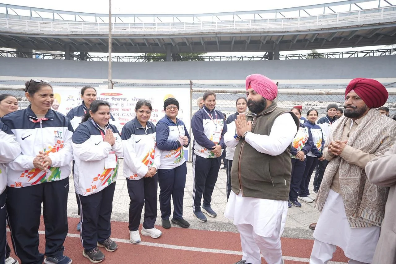 पंजाब में 3,100 खेल मैदान होंगे, 69वें नेशनल स्कूल गेम्स से बना नेशनल स्पोर्ट्स हब: हरजोत सिंह बैंस