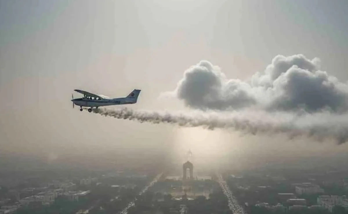 Delhi Cloud Seeding Fails: नमी की कमी से कृत्रिम बारिश की योजना स्थगित, IIT Kanpur ने दी नई रिपोर्ट