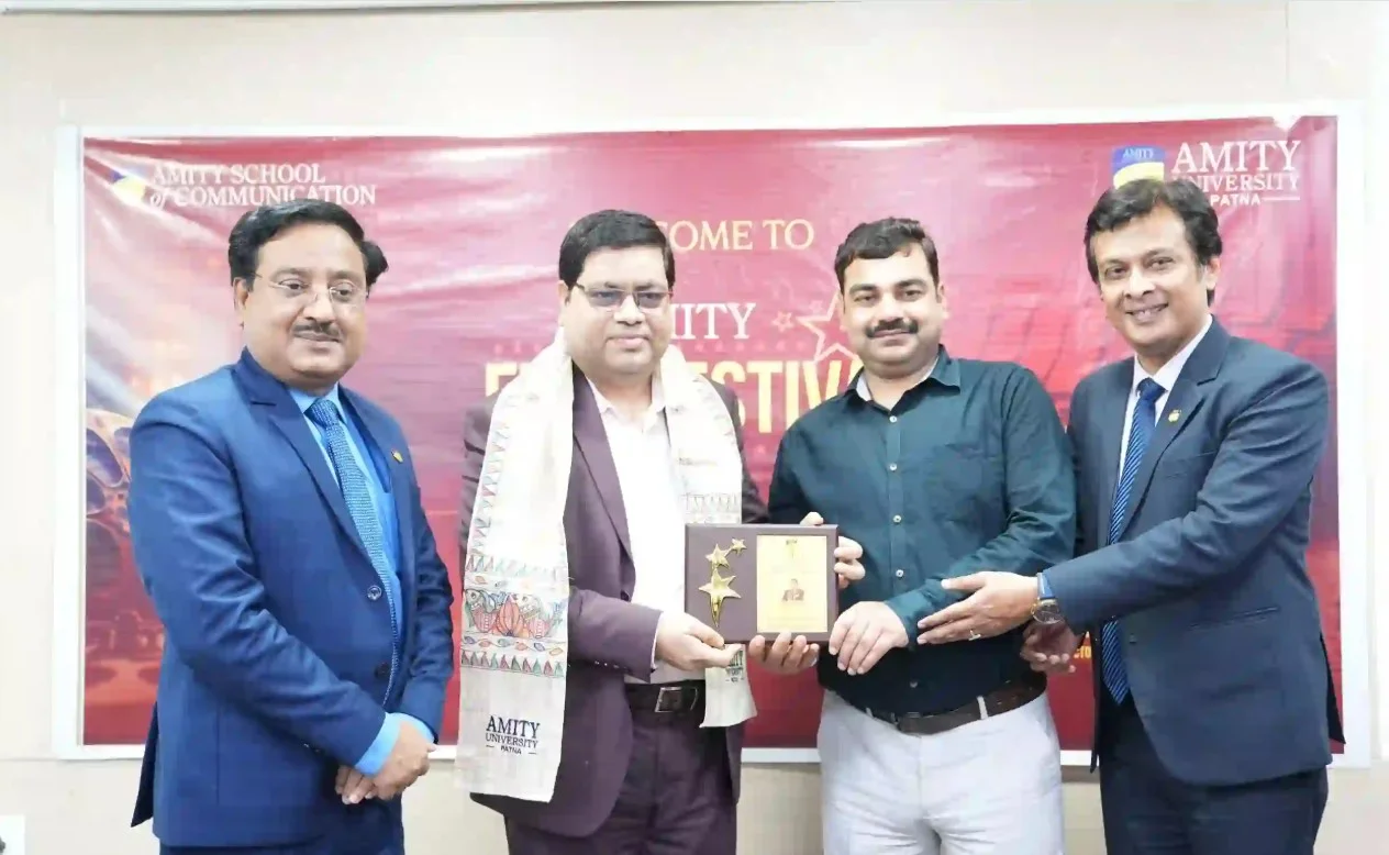 पटना के एमिटी विश्वविद्यालय में एमिटी फिल्म महोत्सव 2026 का भव्य शुभारंभ