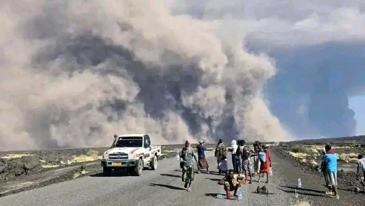 Ethiopia Volcanic Eruption: 12 हजार साल बाद फटा ज्वालामुखी, राख का बादल दिल्ली-जयपुर तक पहुंचा