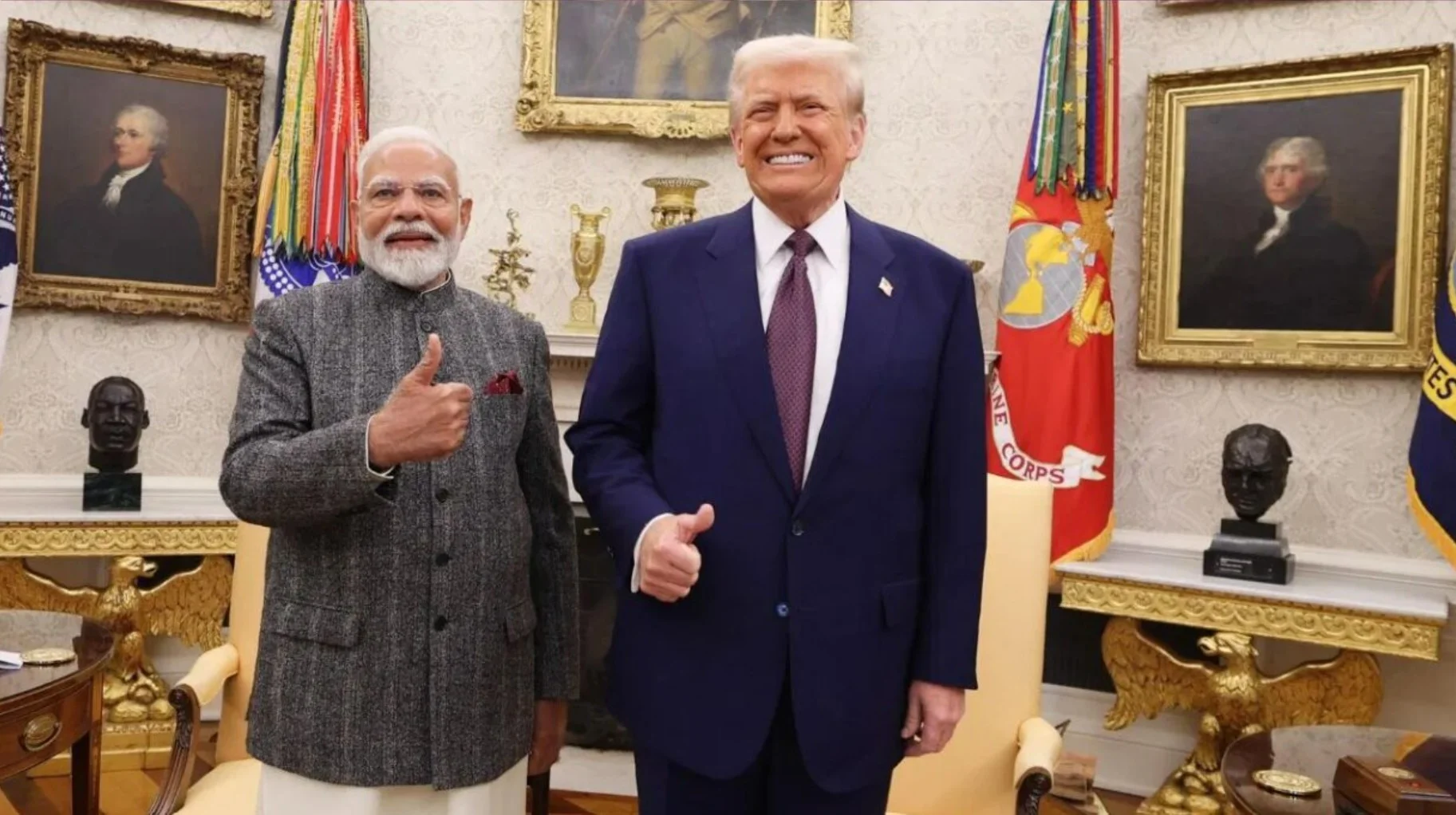 India-US Joint Statement: पीएम नरेंद्र मोदी और राष्ट्रपति डोनाल्ड ट्रंप की मुलाकात: पढ़िए, भारत-अमेरिका का पूरा साझा बयान