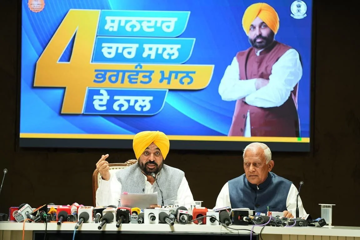 भगवंत मान सरकार की उपलब्धि: मात्र 4 सालों में भाखड़ा नहर के बराबर पानी राज्य के खेतों तक पहुंचाया गया