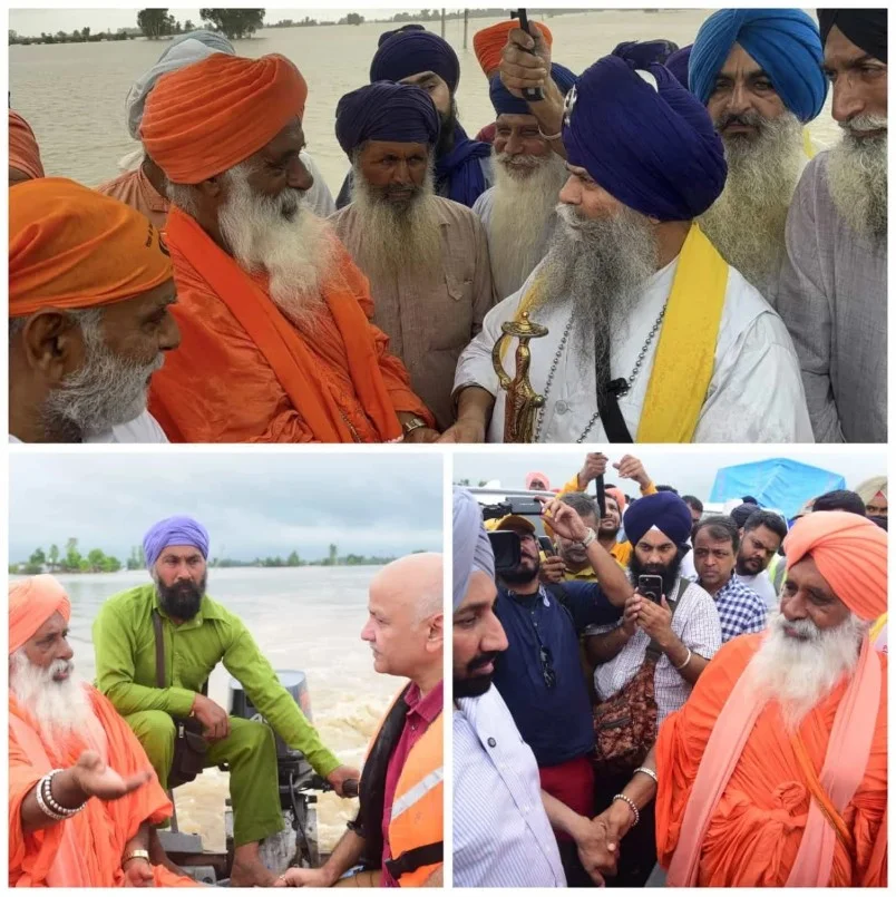 पंजाब बाढ़: संत सीचेवाल ने 3 दिन-3 रात में बनाई विशाल नाव, 300 जानवरों व सैकड़ों परिवारों को बचाया – लोगों ने कहा, ‘हम अकेले नहीं हैं,