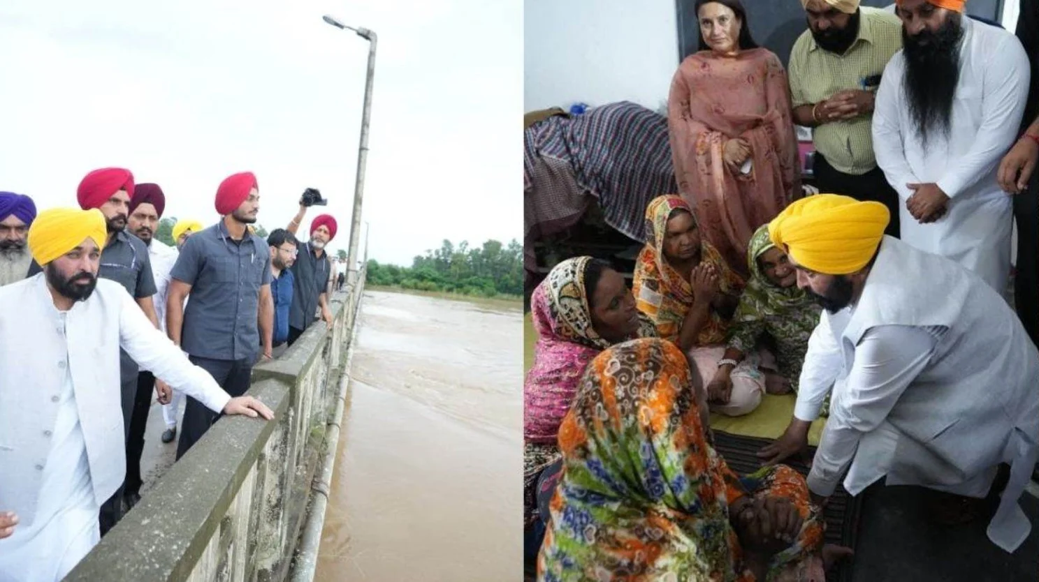 Punjab Flood Relief: CM Mann ने गांवों में जाकर सुनी जनता की तकलीफें, मंत्रियों ने दी पूरी सैलरी, जानें पूरी रिपोर्ट