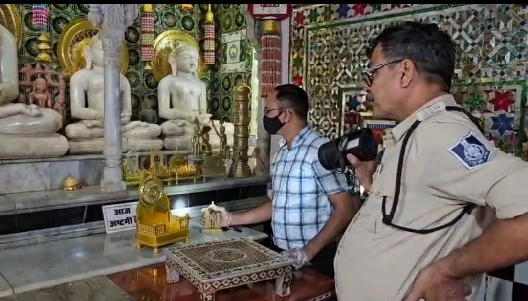 मध्यप्रदेश: नरसिंहपुर प्राचीन जैन मंदिर में बड़ी चोरी, अष्टधातु की 18 प्रतिमाएं लेकर फरार हुए चोर