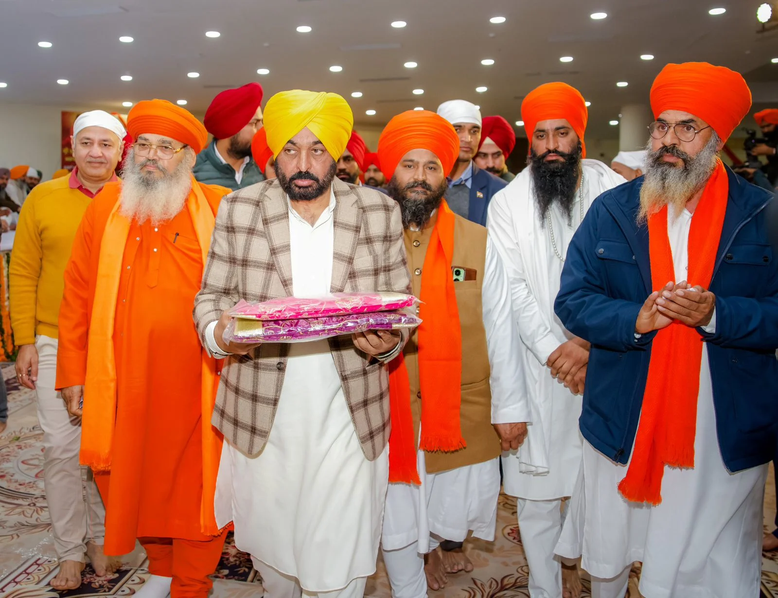 संत समाज ने की भगवंत सिंह मान सरकार की सराहना — गुरु रविदास जी के 649वें प्रकाश पर्व पर शानदार इंतज़ाम