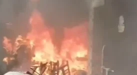 बिहार: रोहतास में फायरिंग के बाद बवाल, आक्रोशित ग्रामीणों ने फूंका आरोपी का घर; गांव छावनी में तब्दील