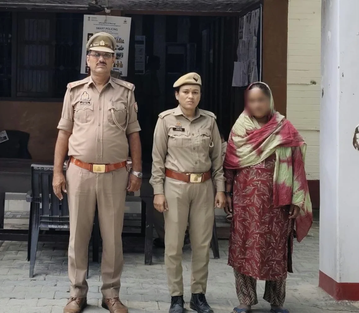 उत्तरप्रदेश: पूजा-पाठ के बहाने आभूषण ठगने वाली 25 हजार की इनामिया गिरफ्तार