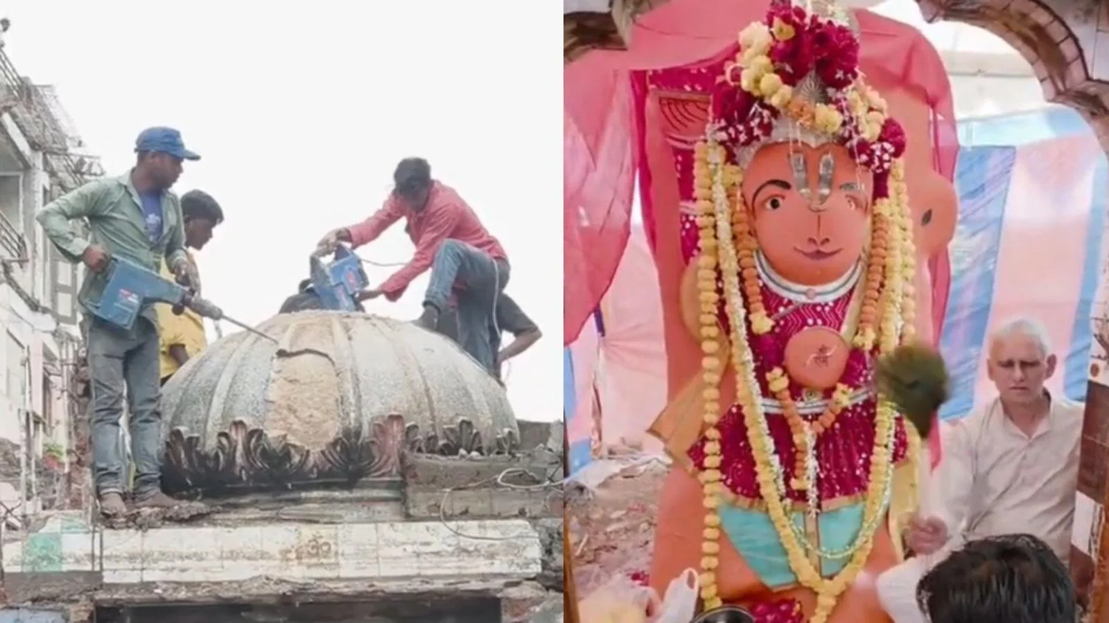 मध्य प्रदेश: सिंहस्थ की सड़क चौड़ीकरण में अड़ी 170 साल पुरानी खड़े हनुमान प्रतिमा, चार प्रयास नाकाम, अब प्रशासन लेगा विशेषज्ञों की राय